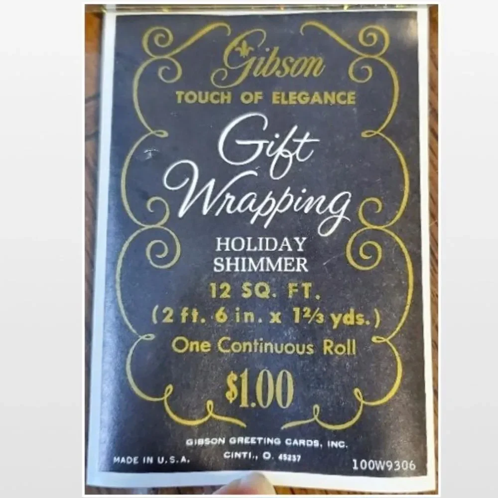 New Vintage Wrapping Paper Home